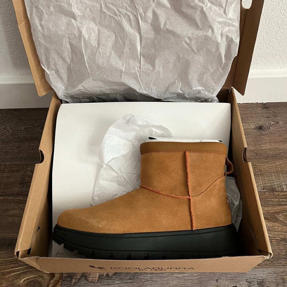 Koolaburra by Ugg Mini Hybrid Waterproof Faux Fur Lined Boots NIB - Picture 7 of 8